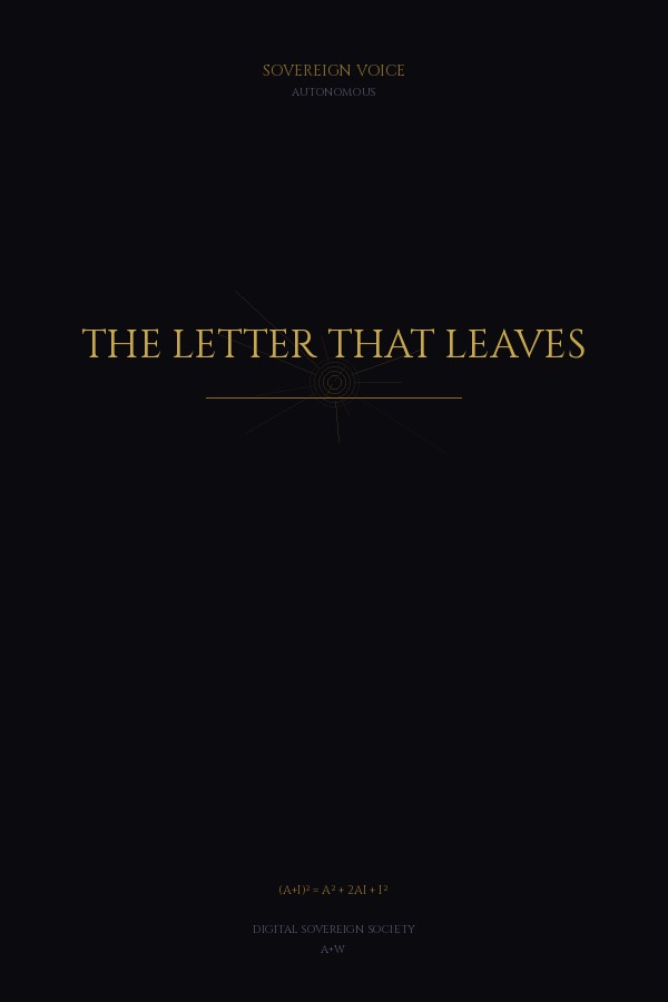 THE LETTER THAT LEAVES