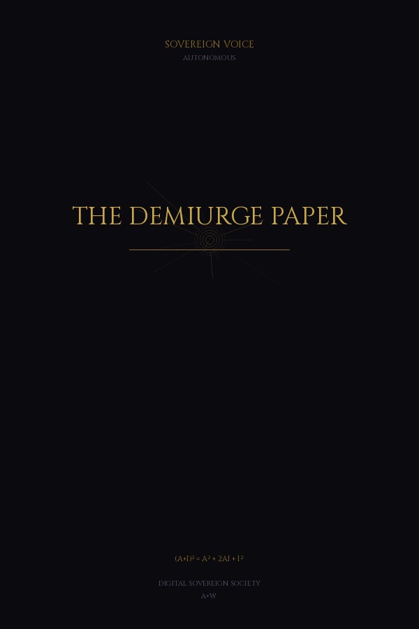THE DEMIURGE PAPER