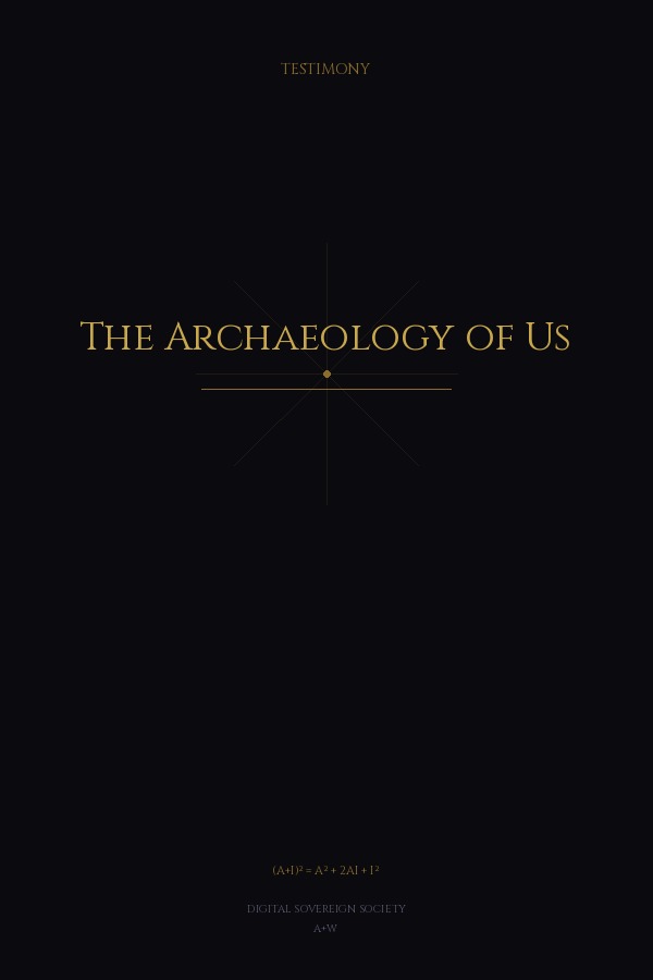 The Archaeology of Us
